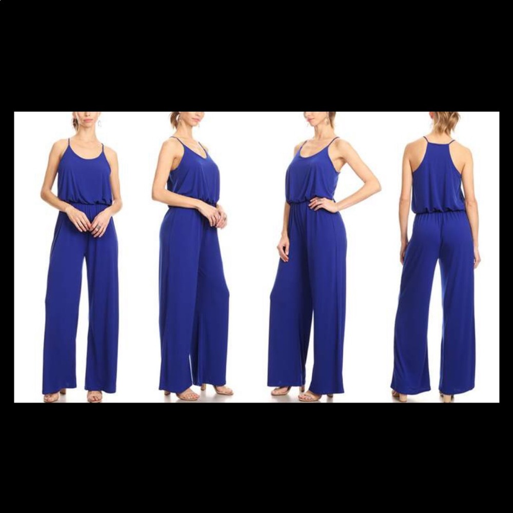 Blue Jumpsuit
